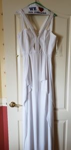 BCBG White party dress